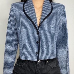 Striped Cardigan/Blazer
